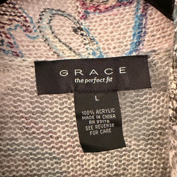 Grace New York Women's Open-Front Cardigan - Picture 6 of 6